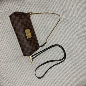 Louis Vuitton Damier Ebene Eva crossbody
